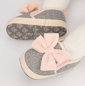 Zapatos Casuales de Primer Paso con Lazo Fácil de Poner para Bebé - Product Image 4