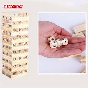 Éducatifs tumbling <span class=keywords><strong>tour</strong></span> jeu <span class=keywords><strong>en</strong></span> <span class=keywords><strong>bois</strong></span> bloc <span class=keywords><strong>de</strong></span> construction jouet nombre carré <span class=keywords><strong>en</strong></span> <span class=keywords><strong>bois</strong></span> empiler des <span class=keywords><strong>blocs</strong></span> pour enfants - Product Image 2