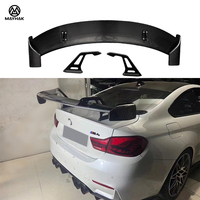 Aileron arrière en fibre de carbone de style AD, remplacement de l'aileron de coffre, séparateur de coffre, accessoire automobile pour BMW F80 M3 F82 M4