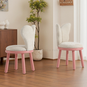 <span class=keywords><strong>Fauteuil</strong></span> <span class=keywords><strong>papillon</strong></span> moderne de style français Chaise de salle à manger <span class=keywords><strong>rose</strong></span> mignonne de haute qualité pour hôtel, maison, salon, appartement ou villa - Product Image 2
