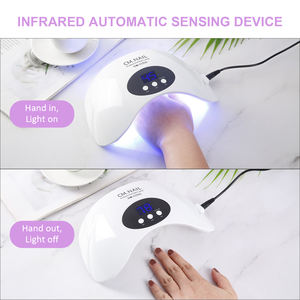 CMNAIL Lámpara <span class=keywords><strong>Ultravioleta</strong></span> <span class=keywords><strong>para</strong></span> <span class=keywords><strong>Uñas</strong></span>, Máquina de Clavado, Pegatinas de Gel, Novedad - Product Image 4