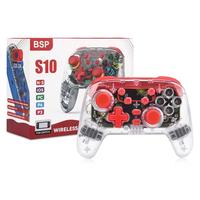 Control de Juego Inalámbrico Multiplataforma S10 para Switch/OLED, Joystick con Programación de Macros para NS/IOS/PC/P4/P3