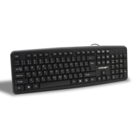 Ensemble clavier et souris sans fil USB 104 touches, étanche, ergonomique avec repose-poignets, pour bureau, PC, ordinateur, machine à écrire