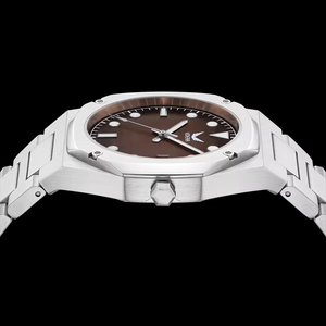 OEM Classic Minimalist Men's Quartz <b>Watch</b> Ultra-Thin Luxury Octagon Case Waterproof Luminous Feature <b>Black</b> Leather Crystal - Product Image 2