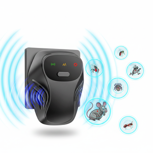 Nouvel appareil ultrasonique multifonctionnel intelligent à fréquence variable pour l'élimination des rongeurs et la lutte contre les moustiques et les insectes - Product Image 1