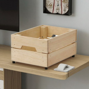 Grenen Hout Nestelen Opslag Krat Houten Kist Organizer Voor Home Decor Geschenkverpakking Display <span class=keywords><strong>Diy</strong></span> Ambachtelijke Kantoor Plank Gebruik - Product Image 2