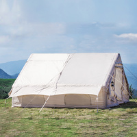 Grande tente familiale gonflable en PVC pour 8 à 12 personnes, tente de camping imperméable, résistante aux UV, tente de pique-nique pour l'extérieur