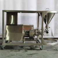 Mélangeur de liquide et de poudre personnalisable OEM avec trémie pour le lait et la vitamine Carbomer Machine de catégorie de pompe de traitement