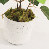 Arbre artificiel en plastique Bougainvillea JWT4158 en pot, grande décoration de Noël pour la maison, écologique, durable, 45 cm