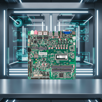Personnalisable DC 12V Industrial Mini ITX Carte Mère I3-8130U 2 * RJ45 8 * USB 5 * RS-232 + 1 * RS-485/232 Ports DDR MSATA