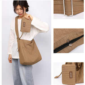 Trendy crossbody tassen voor dames 2024, modieuze custom canvas tote messenger tassen, merk <span class=keywords><strong>XXN</strong></span>, model XXNR-24030401, gemaakt in China - Product Image 2