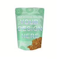 Sachets d'emballage alimentaire Ziplock verticaux pour snacks, biscuits, noix – Présentoir stable, refermables, tailles et impressions personnalisées