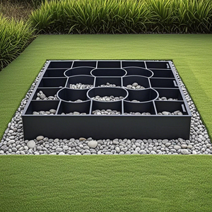 TAURUS Haute Performance HDPE Écologique Perméable Gravier Stabilisateur Grille Tapis Fondation Support Dalles De <span class=keywords><strong>Béton</strong></span> Ponts Tous - Product Image 4