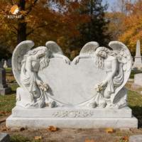 MILY Tombes communes en marbre blanc de haute qualité pour cimetière, monuments funéraires, pierres tombales à vendre