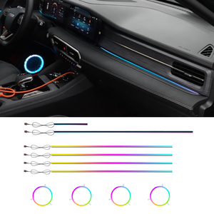 Lumière d'ambiance de voiture de haute qualité, bande LED acrylique Symphony, lampe intérieure pour Jetour X90 Plus 2021-2025 - Product Image 1