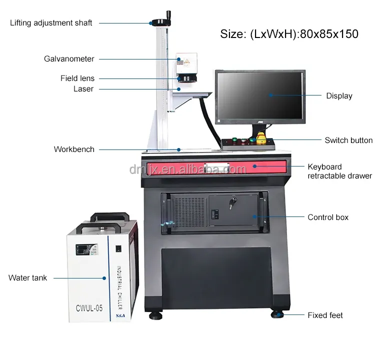 3W 5W Uv Laser Markering Machine Plastic Laser Markering Machine Voor Pen Keramische Vezel Laser Metalen Metalen Materialen Diepe Markering