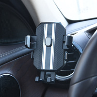Universele Nieuwe Knop Beugel 360 Graden Draaibare Mobiele Telefoon Beugel Auto Mount Mobiele Telefoon Houder Voor Auto