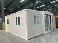 Maison conteneur mobile préfabriquée extensible de 40 pieds ou 20 pieds, couleur personnalisée, 2, 3, 4 ou 5 chambres, villa préfabriquée, maison portable