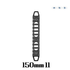 Kit de base de montage creux léger à 11 fentes de 150 mm, interface standard de 21 mm, en alliage d'aluminium usiné CNC, extension d'accessoire extérieur - Product Image 5