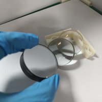 Lentille en verre optique personnalisée K9 BK7 en quartz de silice fondue, fenêtre de protection à revêtement AR large bande 1064nm, pièces de télescope