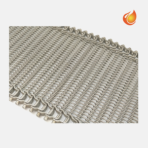 Dây kim loại lưới băng tải xoắn ốc cân bằng dệt dây lưới vành đai Chuỗi liên kết thép không gỉ Màn hình Net - Product Image 2