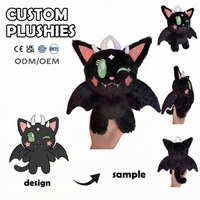 Fabricant de jouets en peluche personnalisés, faible MOQ, figurines de collection sur le thème de la fantaisie : garçon cornu en tenue nuage de dessin animé, Spiderman, jouet anti-stress personnalisé