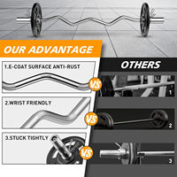 Barre de squat portable en acier inoxydable, flexible, pour la salle de sport, la remise en forme et la musculation