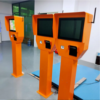 Kiosque d'extérieur auto-service sur pied ENTENG, best-seller, avec affichage d'affiches et commande par paiement sans fil