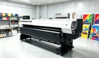 Impresora de inyección de tinta digital SIGNSTAR de formato grande de alta velocidad de 3.2 m con 4 cabezales de impresión I3200, directo de fábrica, con tinta ecosolvente.