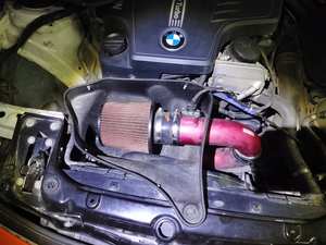 กรองอากาศเย็น EDDY สำหรับท่อไอดีเครื่องยนต์รถยนต์ หัวกรองคาร์บอนรูปเห็ด สำหรับ BMW <span class=keywords><strong>125i</strong></span> 320i 325i 328i F20 F21 F30 2.0T <span class=keywords><strong>B48</strong></span> - Product Image 4