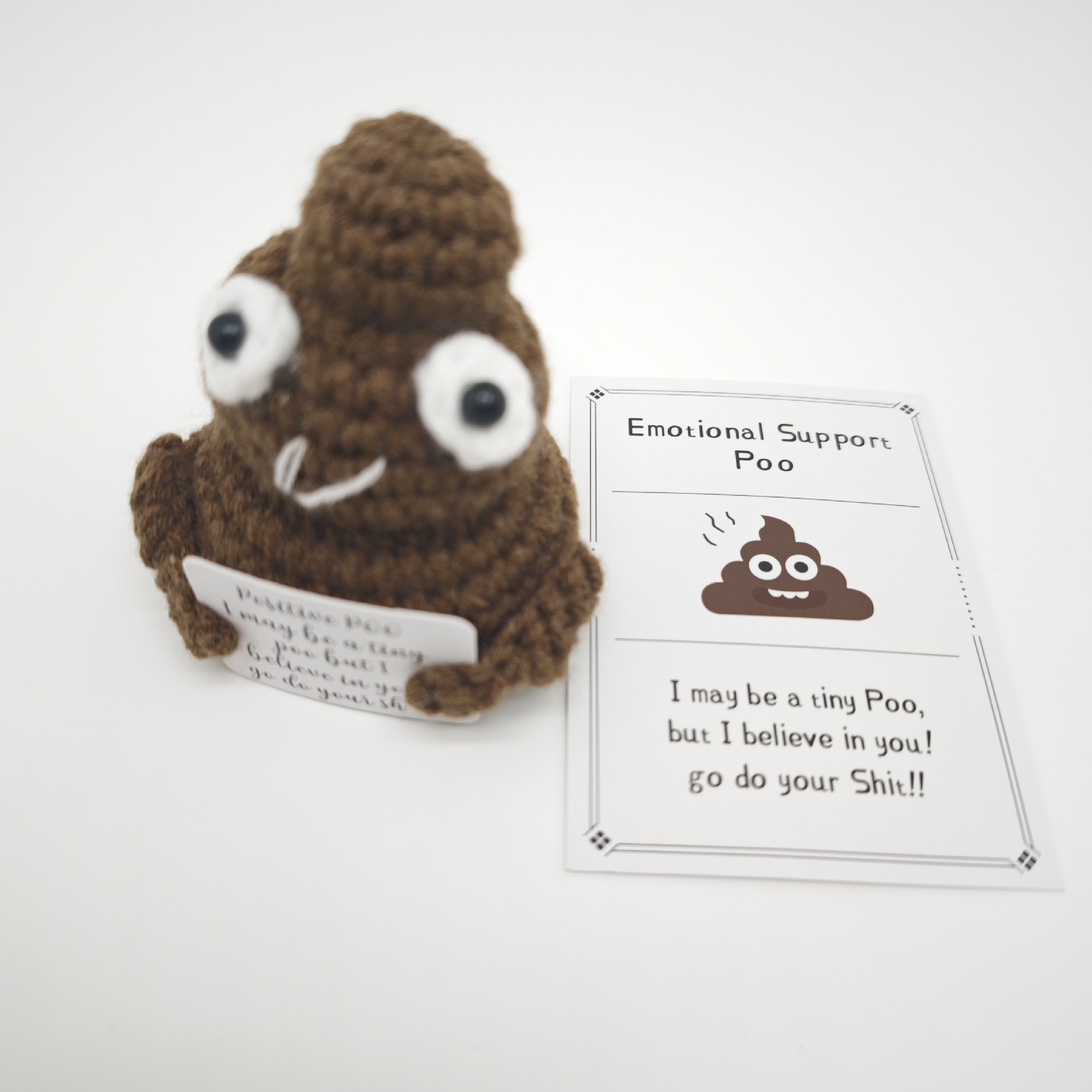 Coffee poop-large card