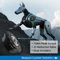 Módulo de Articulación Robótica de Precisión, Motor Reductor de Engranajes Cicloides para Robot Biónico y Brazo Robótico, Producto Personalizado, I+D, Fábrica de Origen
