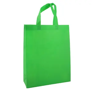 Bolsas plegables de Pp no tejidas para la compra, Bolsas ecológicas reciclables, plegables, ecológicas, Tnt, venta al por mayor