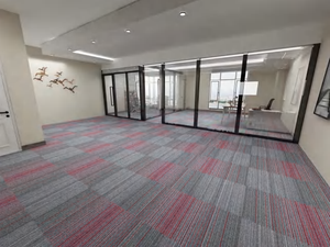 Dalles de moquette commerciales et domestiques antidérapantes en PP écologique de qualité supérieure - Dernier design de carreaux de sol décoratifs - Product Image 2