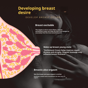 Sexy Prazer Feminino Loção Apertada Mamilo Massagem Mama Melhorar Peitos Grandes Gorda Peito Bem Beleza Creme - Product Image 4