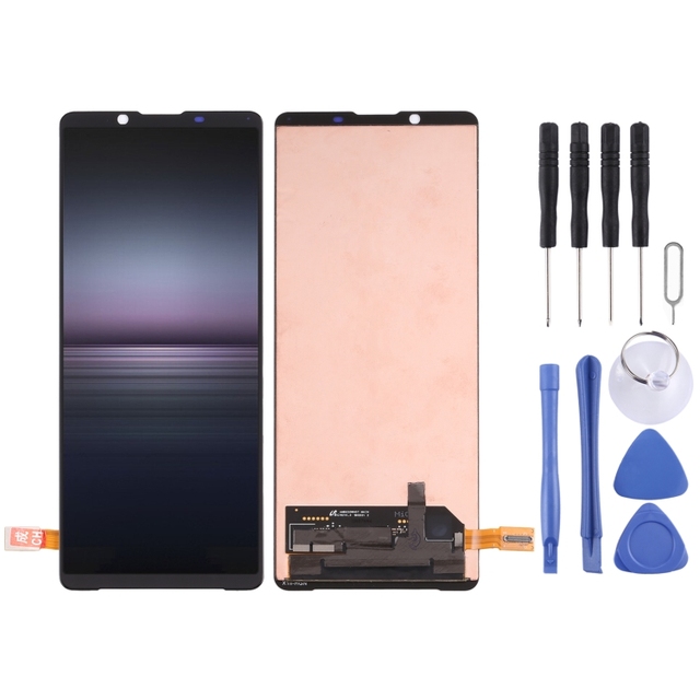 Dropshipping Original OLED LCD Screen for Sony Xperia 1 II With Digitizer Full Assembly