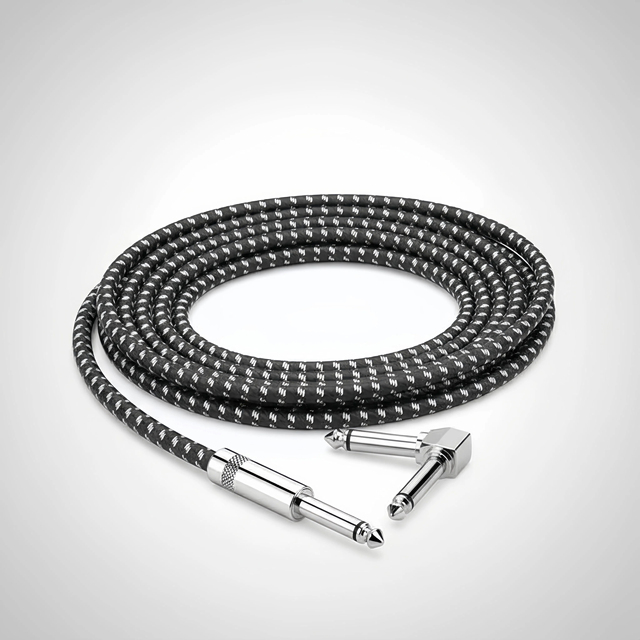 Rasantek Professional Electric Guitar Cable 6.35mm 1/4 Inch Shielded Audio Lead for Bass Electronic Drum Speaker Made Guangdong