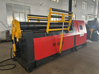 Machine à cintrer les tôles hydraulique CNC à quatre rouleaux CNCColgar W12 2500 mm pour tôles d'acier