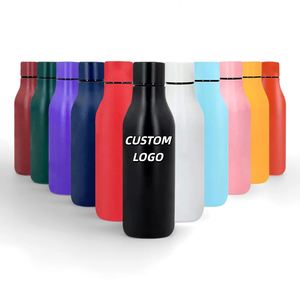 Promotional Drinkware Luxury Wholesale Customized Logo Color Eco-Friendly Vacuum Insulated Stainless Steel Water <b>Bottle</b> With Lid - Product Image 3