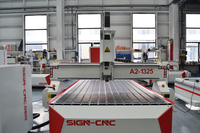 Fresadora CNC de Alta Velocidad 1325 con Mesa de Vacío, 3 Ejes, Máquina de Tallado de Madera 3D, DSP, Entrenamiento en Línea por Video