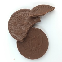 Dulces de Chocolate con Leche y Monedas de Oro