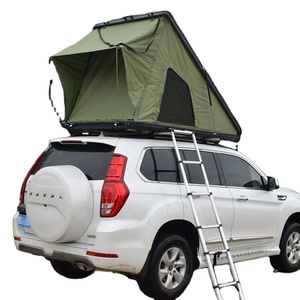 <span class=keywords><strong>Tente</strong></span> <span class=keywords><strong>de</strong></span> <span class=keywords><strong>toit</strong></span> rigide triangulaire en aluminium pour voiture, jeep, camping-car, avec support <span class=keywords><strong>de</strong></span> <span class=keywords><strong>toit</strong></span> intégré - Product Image 1