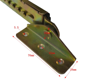 Cerniera a leva a dieci velocità per regolazione <span class=keywords><strong>angolo</strong></span> scrivania, accessorio per lettino da massaggio con asta di sollevamento a un solo punto di blocco - Product Image 4