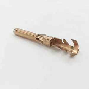 OEM IATF16949 Manufacturer Crimp Brass Electrical Connector Male Female Blade Auto Terminal