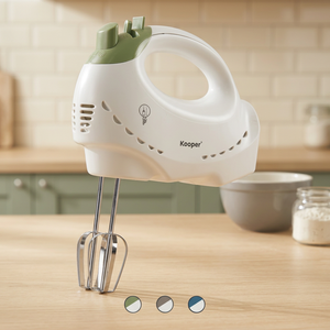 Frullatore Elettrico Miguel 200W, 5 Velocità, Sbattitore in Acciaio Inox, Pulsante di Espulsione, Corpo in Plastica, 0,65kg, Uso Domestico - Product Image 3