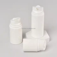 Vente chaude Airless Pompe Bouteille Blanc PP Cosmétiques En Plastique 30ml 50ml 80ml 120ml 150ml Airless Bouteille pour Soins De La Peau