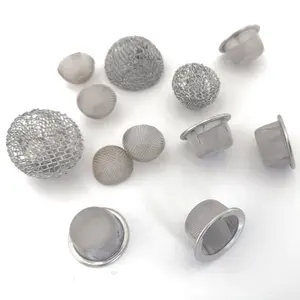 0.5 Inch Diameter Crystal Tobacco Pipe Stainless Steel Mental Screen Filters smoking pipes screens