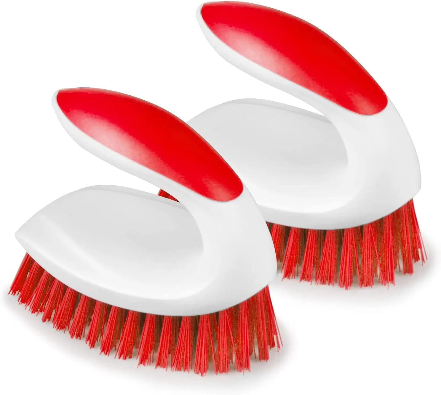 2 sets of household cleaning products Scrub brush carpet brush for cleaning sinks, bathrooms, etc