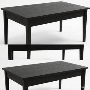 Bàn gỗ cho màu đen - Product Image 2