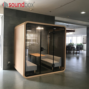 Cabines insonorisées pour réunions, bureaux acoustiques, logements mobiles, cabines téléphoniques, postes de travail individuels - Product Image 1